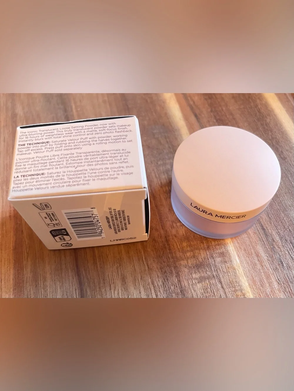 New Laura Mercier Translucent Loose Setting Powder 0.21oz msrp $48
